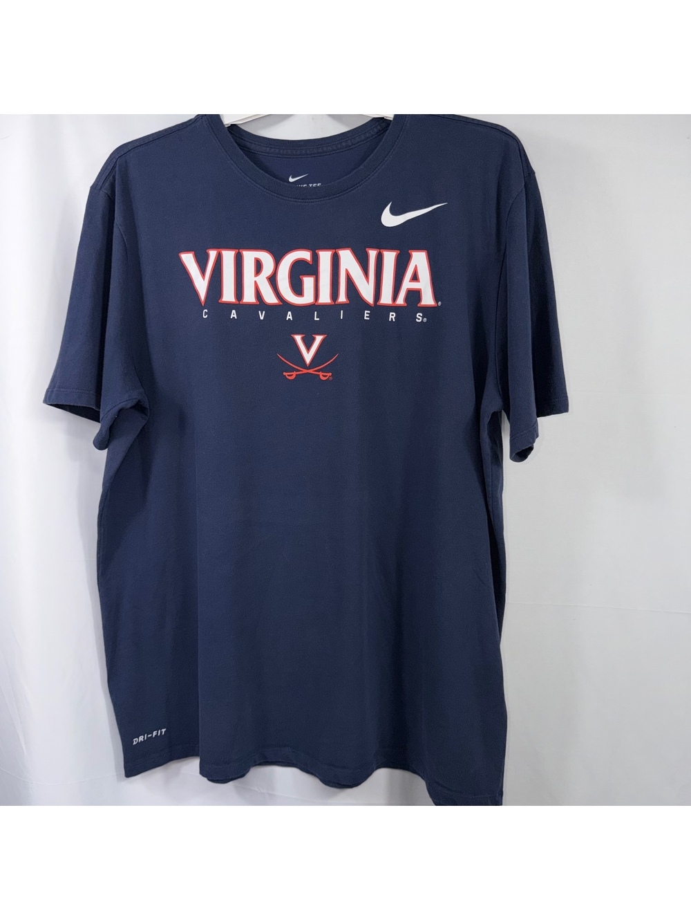 Nike Virginia Cavaliers Dri-FIT Tee Men’s XL Navy